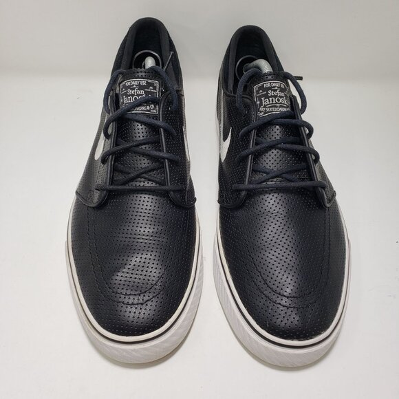 Nike Vintage SB Stefan Janoski 2011 Perforated Leather Skate Shoes 482972-017 12 main image 8